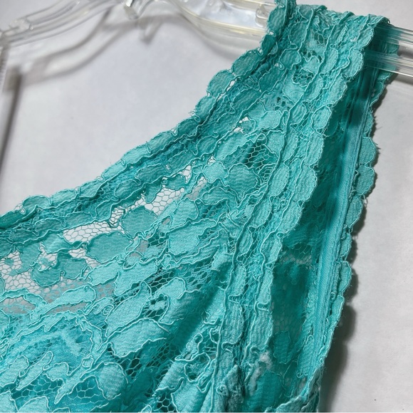 ❗️CLEARANCE❗️ David’s Bridal Spa Color One Shoulder Lace Dress 🤍💍 - Picture 3 of 9